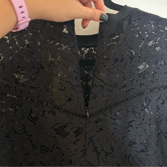 Zara lace swing long sleeve top - Picture 8 of 12